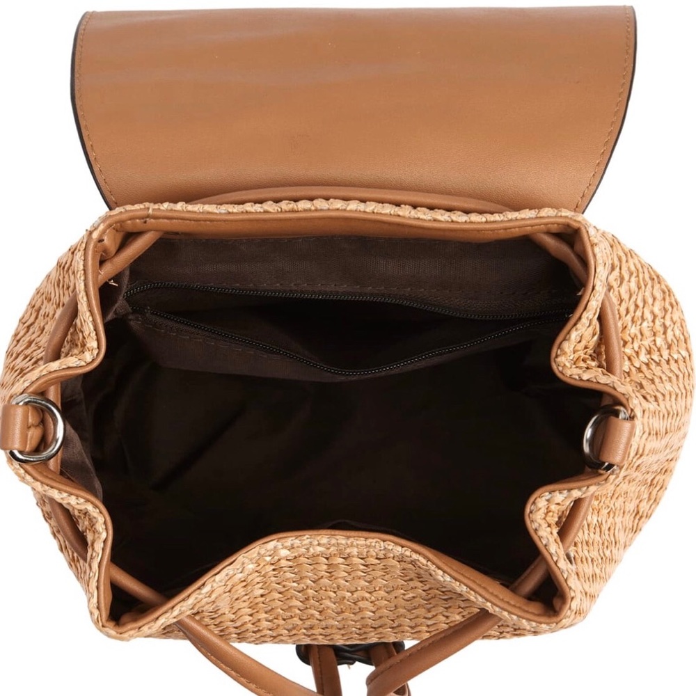 Convertible straw bag. - Picture 5 of 6